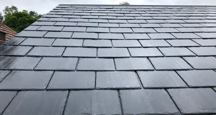 Fiber Slate Roof Tiles San Gabriel